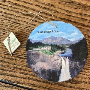 Snoqualmie Falls Salish Lodge Ornament